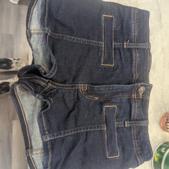 American Eagle Outfitters Pants - Dark Blue Denim Shorts American Eagle